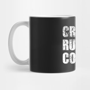 Crusty Rusty Cool - distressed, stressed, old school, old man, old car Mug